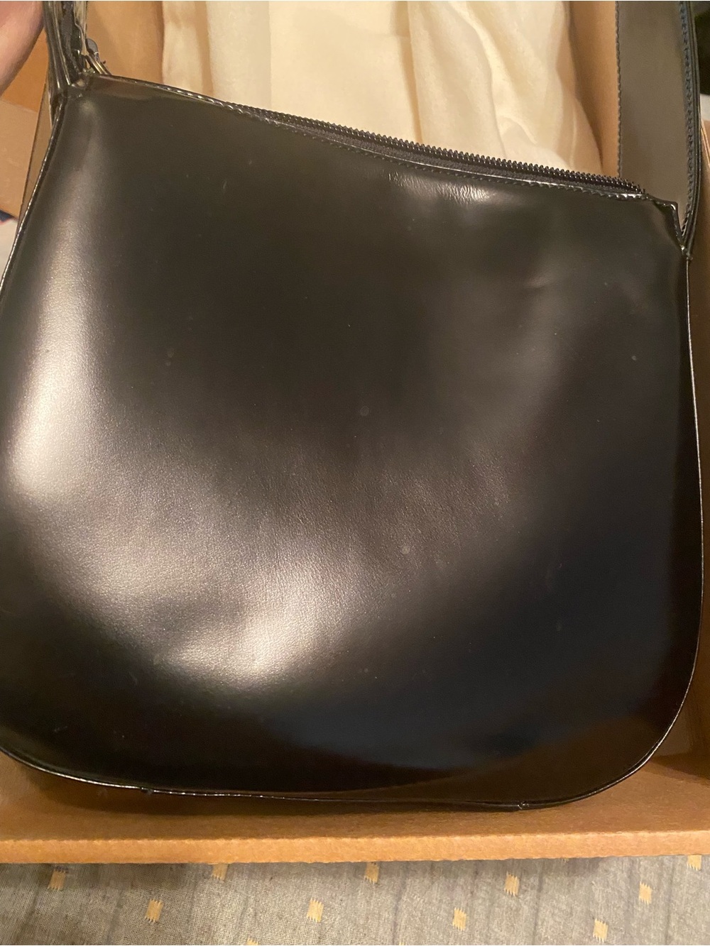 Gucci Pochette Patent Leather Shoulder Bag Vintage -New - Picture 2 of 6